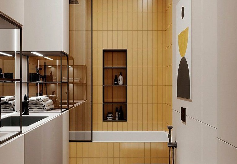 瓶瓶罐罐一團(tuán)亂 淋浴房壁龕設(shè)計(jì) 糟心問題迎刃而解